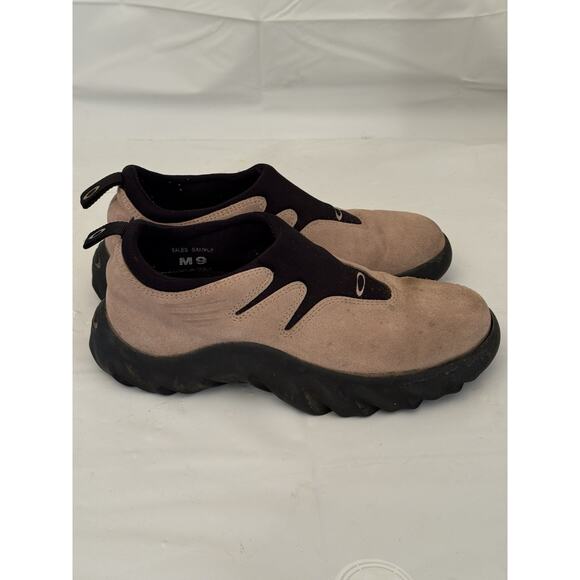 VTG Oakley Arrowhead Shoes Mens Size 9 Tan Beige Suede Leather sales Sample - Picture 1 of 11